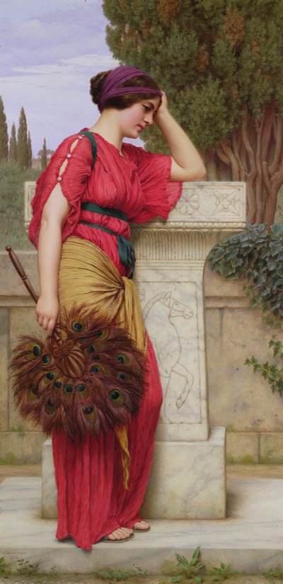 The Thoughtful One by John William Godward